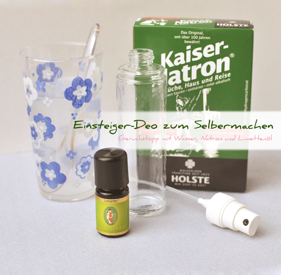 Einsteiger Deo ohne Aluminium