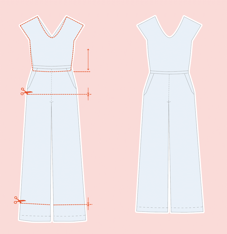 Sallie Jumpsuit von Closet Case Files | Schwatz Katz