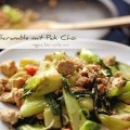 Tofu Scramble mit Pak Choi | Vegan, LC, WW