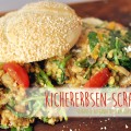 Kichererbsen Scramble, vegane Rührei-Alternative