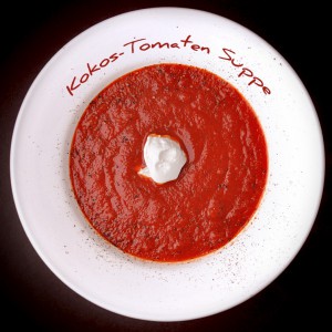 Kokos-Tomaten Suppe | Schwatz Katz