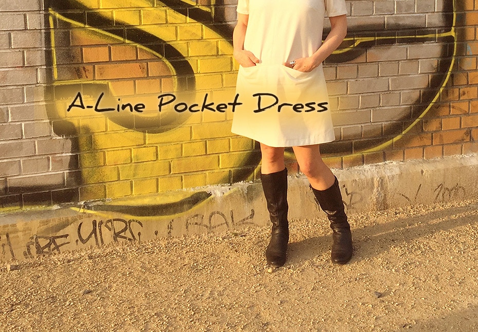 A-Line Pocket Dress | Schwatz Katz