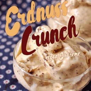 Erdnuss Schoko Crunch Vegan Eiscreme | Schwatz Katz