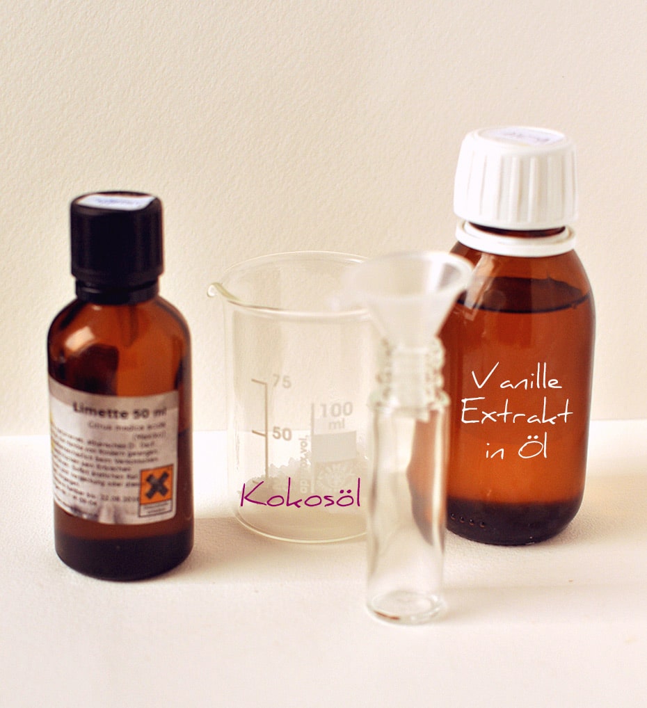 Einfaches Parfum herstellen aus ätherischen Ölen