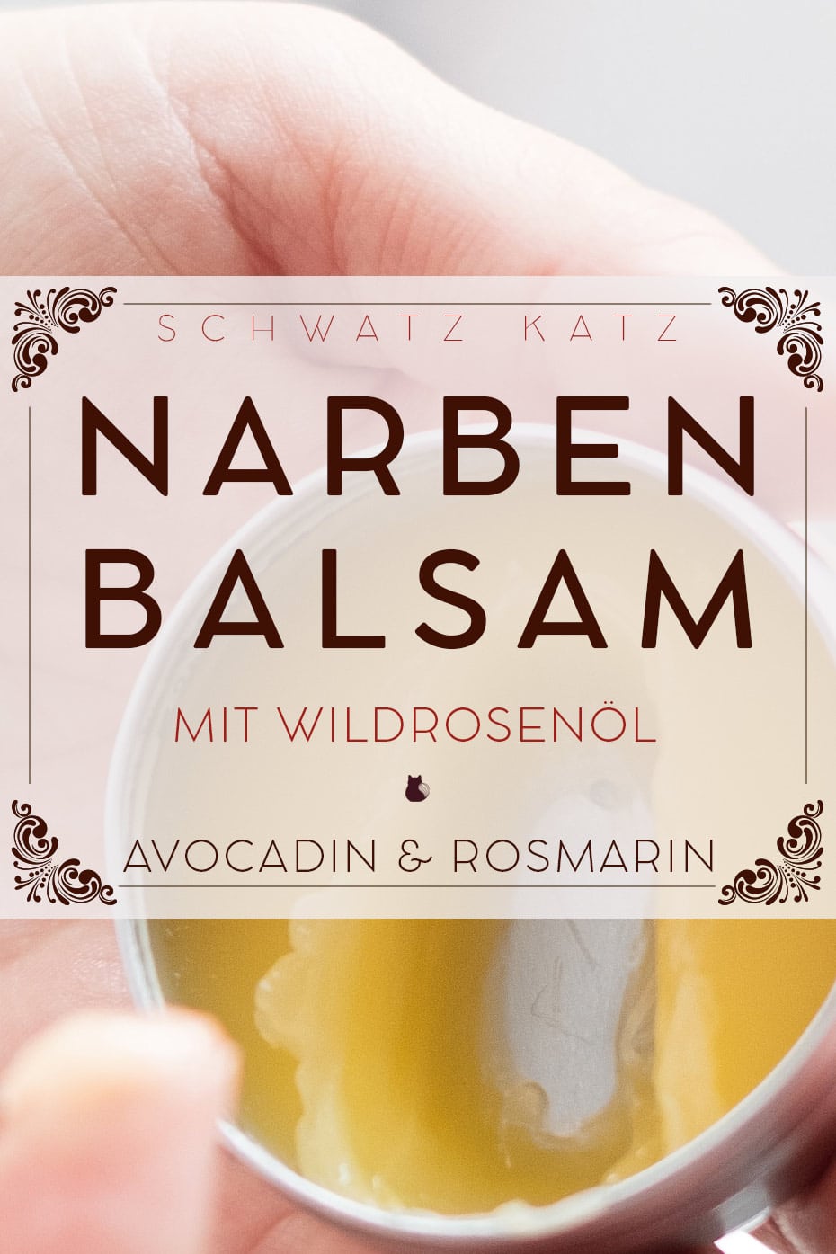 Narbenbalsam mit Wildrosenöl und Rosmarin | Schwatz Katz