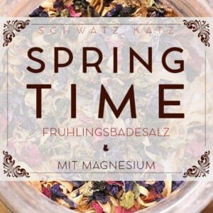 Frühlingsbadesalz mit Magnesium | Schwatz Katz