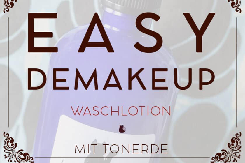 Easy De-Make-Up Waschlotion mit Tonerde | Schwatz Katz