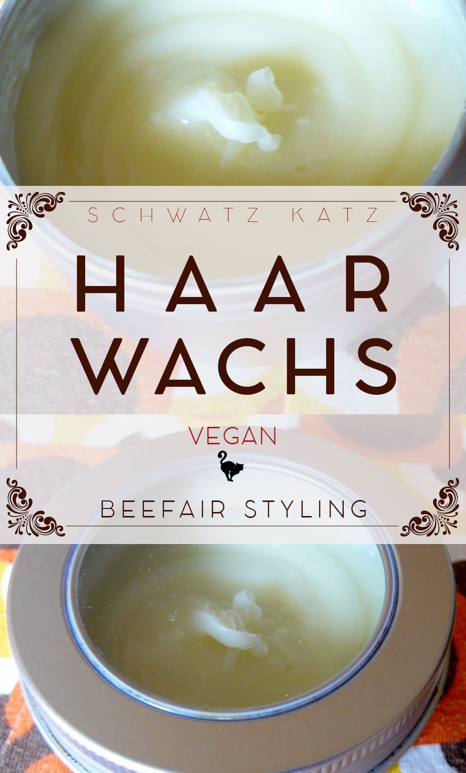 Haarwachs vegan – beefair to your hair | Schwatz Katz