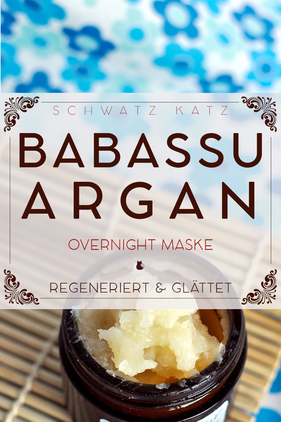 Glättende Babassu-Argan Maske | Schwatz Katz