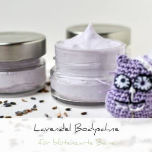 Lavendel Bodysahne für blütenzarte Beine | Schwatz Katz