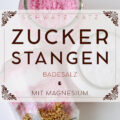 Rosa Zuckerstangen Badesalz mit Magnesium | Schwatz Katz