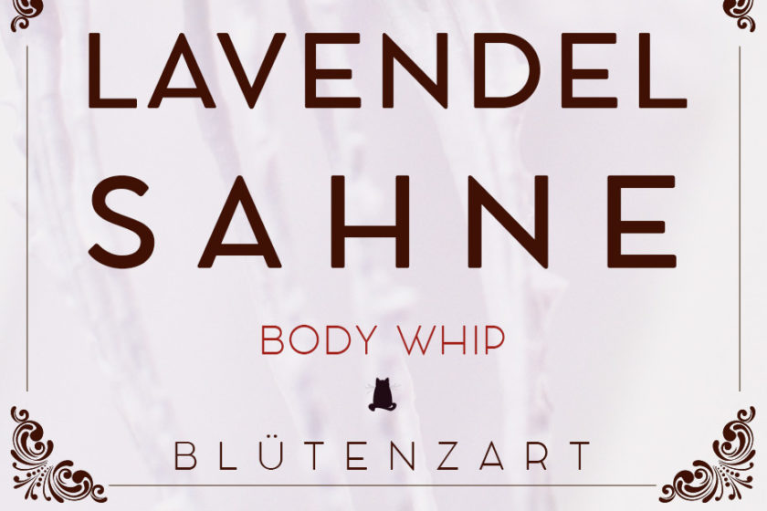 Lavendel Bodysahne für blütenzarte Beine | Schwatz Katz