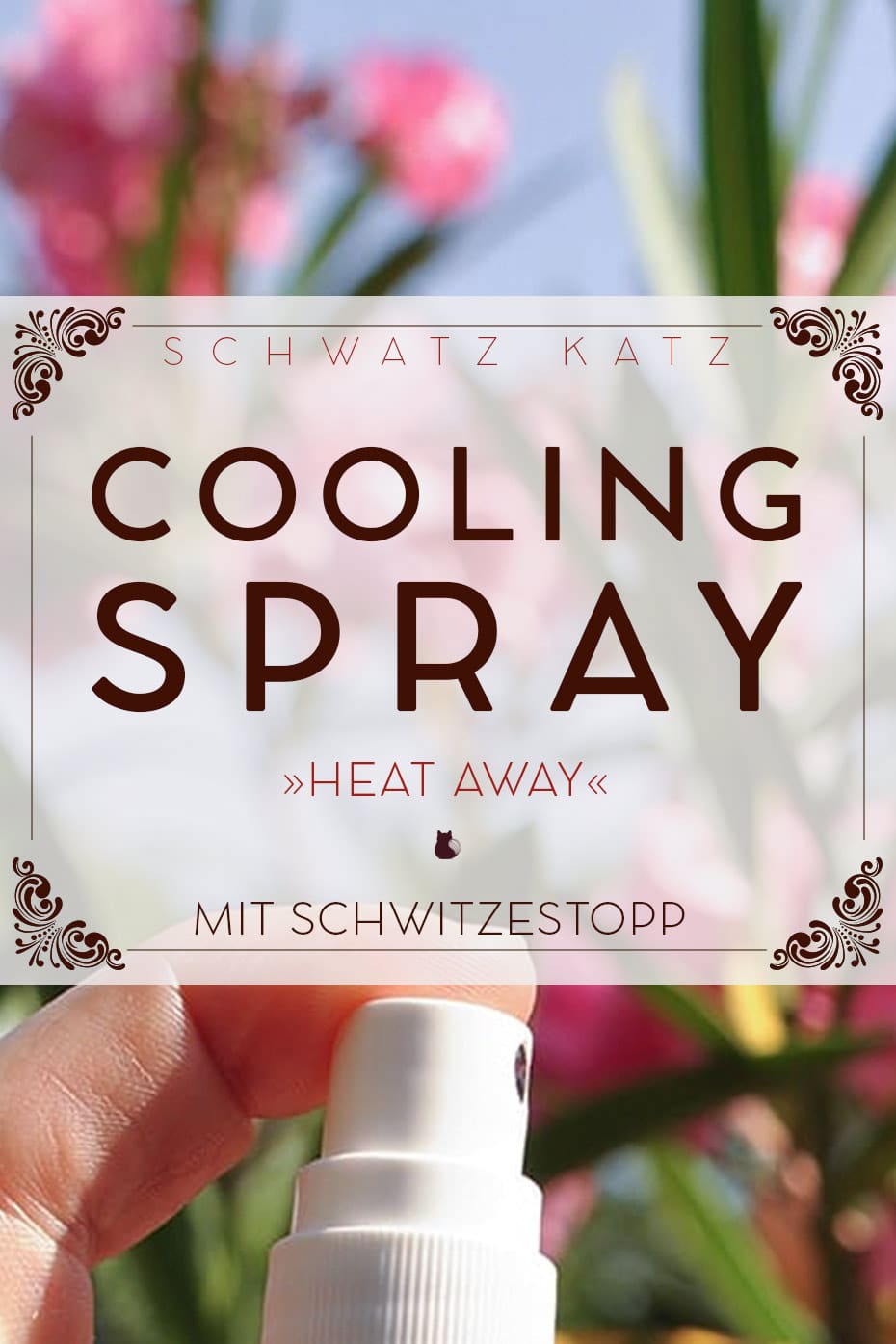»Heat Away« Coolingspray | Schwatz Katz