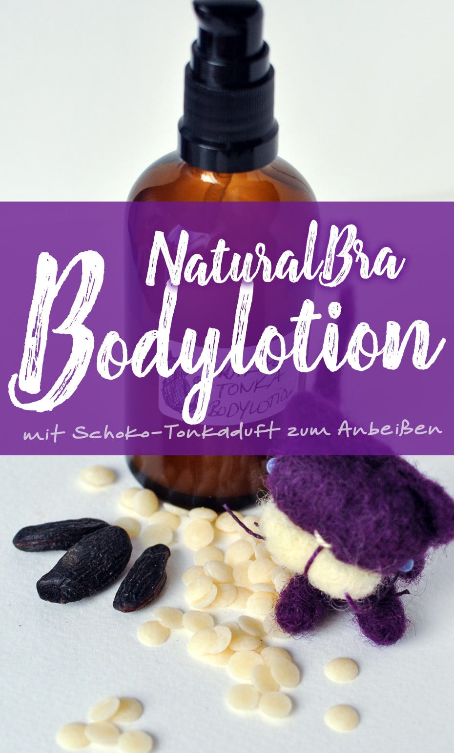 Schoko Tonka Bodylotion Naturalbra Schwatz Katz