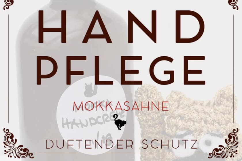 »Mokkasahne« Handpflegecreme gegen Winterhände | Schwatz Katz