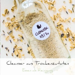 Quarantäne Special: Cleanser aus Trockenzutaten | Schwatz Katz