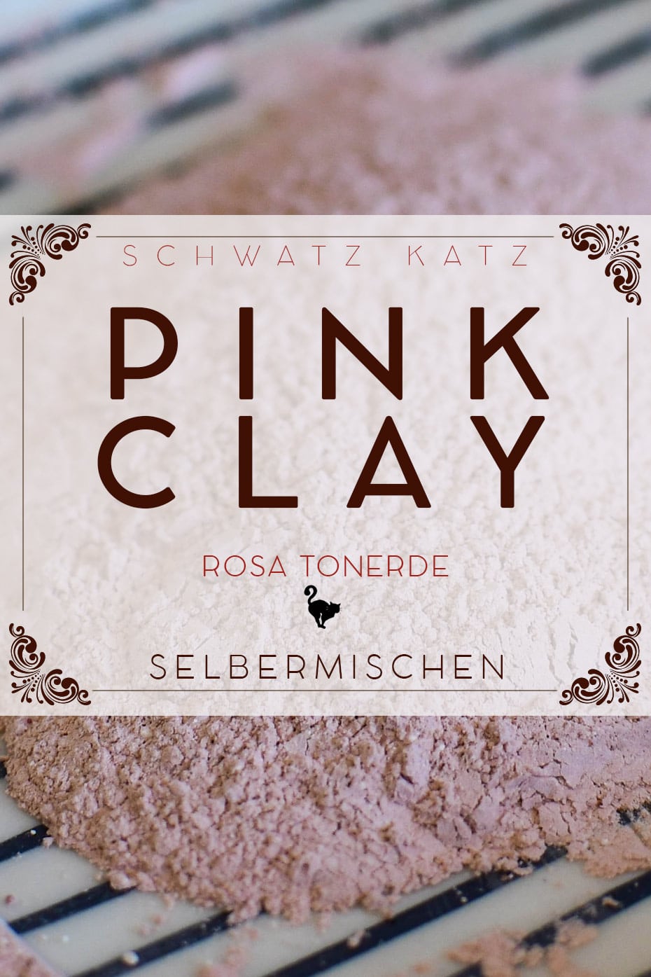 Pink Clay selbermachen »Himmelsand« | Schwatz Katz