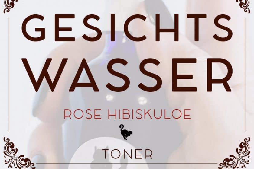 Toner »Rose Hibiskuloe« zum Anpassen an deinen Hautzustand | Schwatz Katz