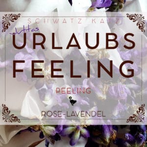 Urlaubsfeeling Peeling Rose-Lavendel | Schwatz Katz