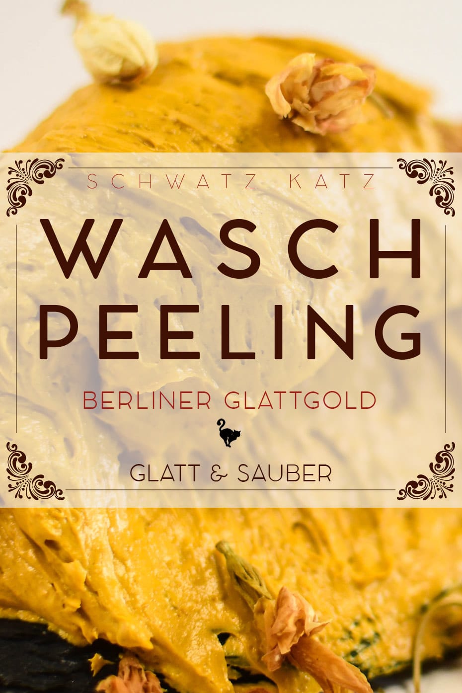 Babassu Waschpeeling »Berliner Glattgold« mit mildem Tensid | Schwatz Katz