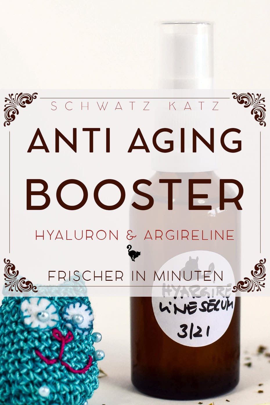 Hyaluron-Argireline Anti-Aging Booster mit Aloe Vera | Schwatz Katz
