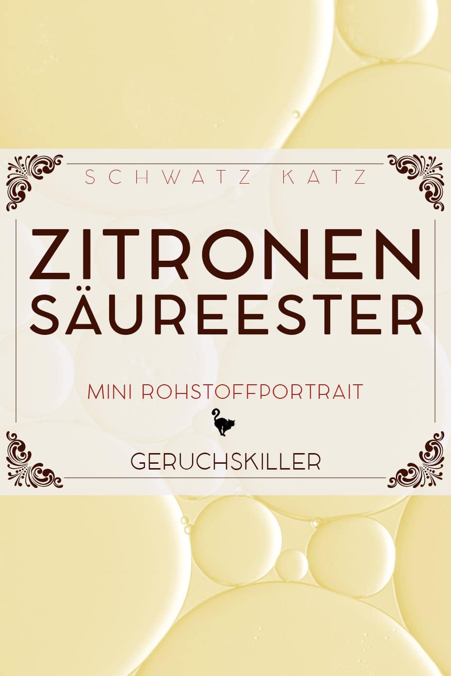 Zitronensäureester, Triethyl Citrate | Schwatz Katz