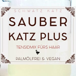 »Sauberkatz Plus« Tensidmischung für Haarshampoo | Schwatz Katz