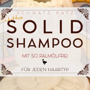 Juttas Solid Shampoo »Schaumkrone« mit SCI | Schwatz Katz