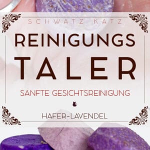 Reinigungstaler Hafer-Lavendel zum Abschminken | Schwatz Katz