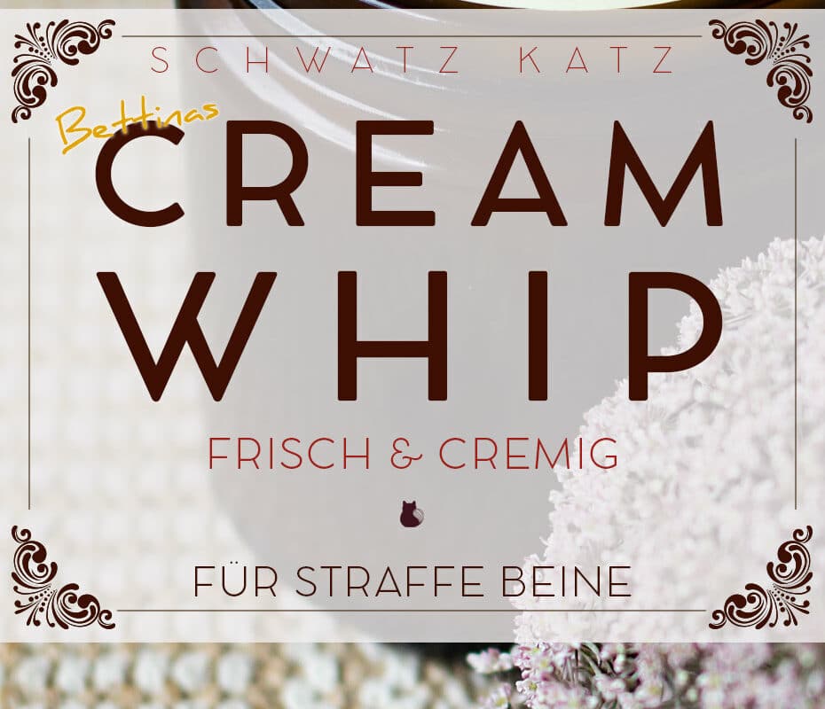 Zitronig-warme Creamwhip »otoño« für straffe Beine und gegen Schmuddelwetter | Schwatz Katz