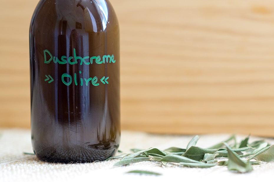 Duschcreme »Olive« für trockene Haut mit Bambusblätterextrakt | Schwatz Katz