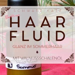 Leave-In Haarfluid für strapaziertes Sommerhaar | Schwatz Katz