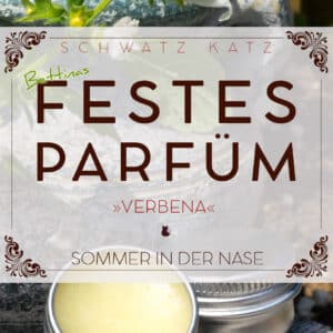 Festes Sommerparfüm »Verbena« mit frischer Duftmischung | Schwatz Katz