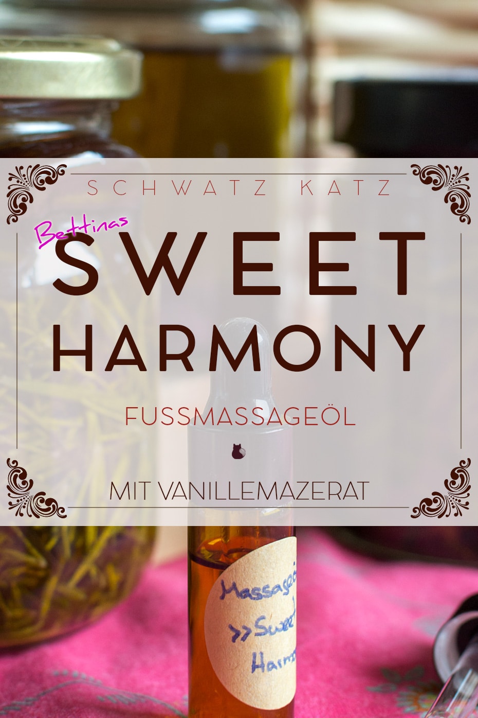 Fußmassageöl »Sweet Harmony« für deine winterliche Selfcare | Schwatz Katz