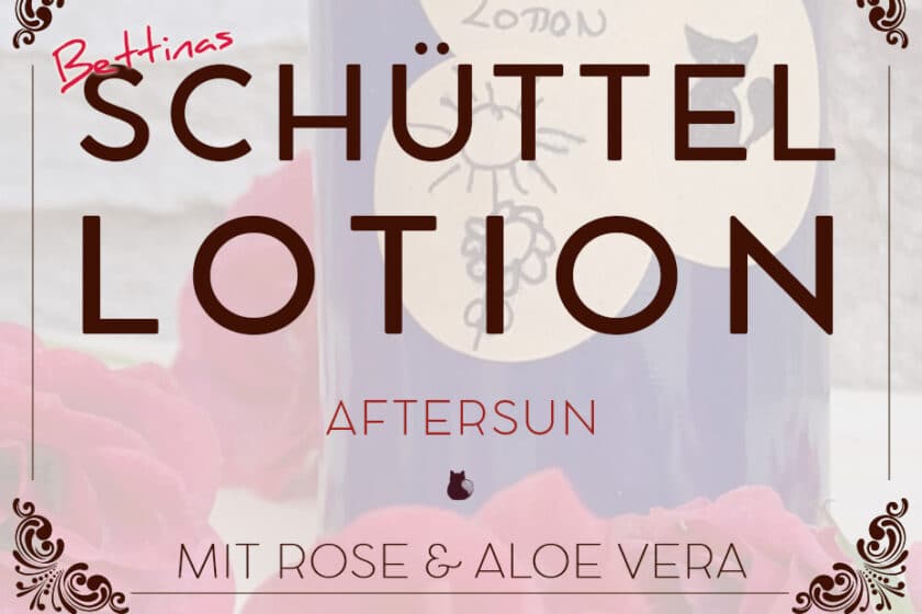 Aftersun Schüttelotion – Erfrischung für deine sonnengeplagte Haut | Schwatz Katz
