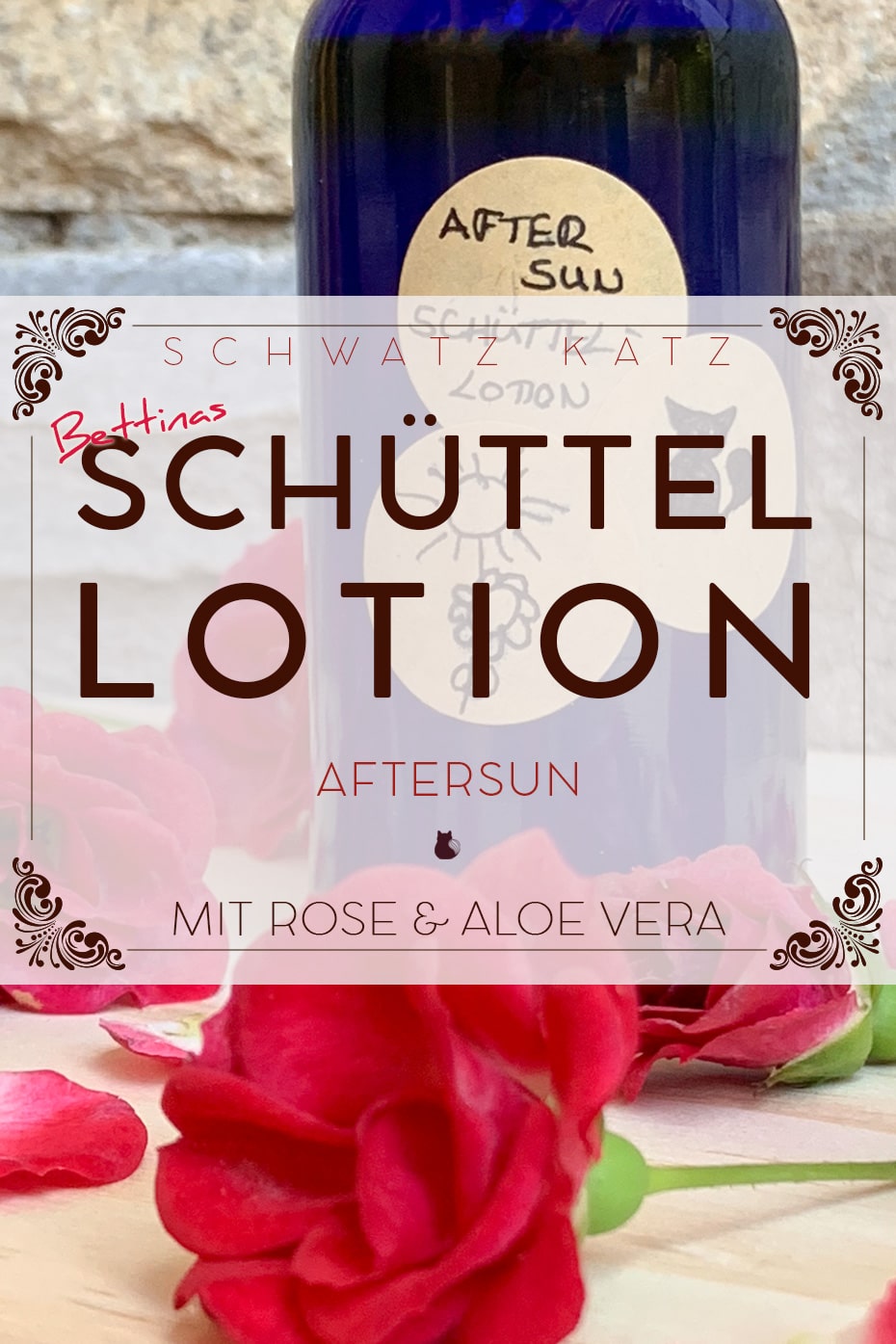 Aftersun Schüttelotion – Erfrischung für deine sonnengeplagte Haut | Schwatz Katz
