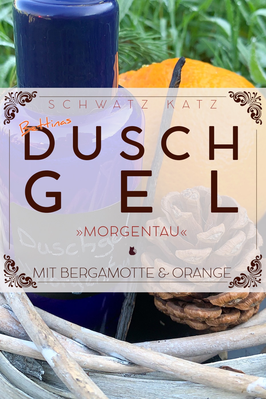 Duschgel »Morgentau« für einen frisch-wohligen Start ins neue Jahr | Schwatz Katz