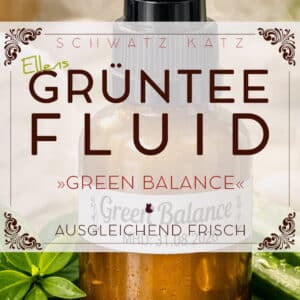 Ellens Grüntee Fluid »Green Balance« mit seidigem Touch | Schwatz Katz