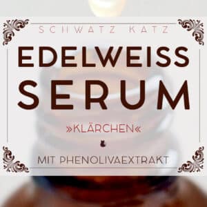 Edelweiß Longevity Serum »Klärchen«, der Falten-Adé-Knaller | Schwatz Katz